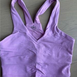 ALO Yoga Lilac XS Sports Bra